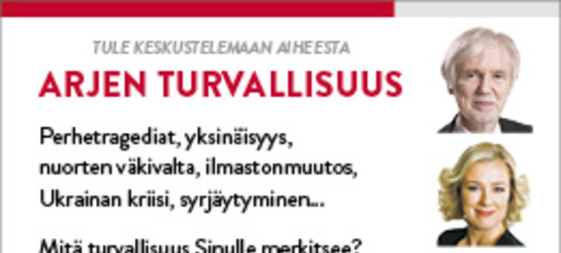 Arjen turvallisuus-tilaisuus Vaasan Rewell Centerissä